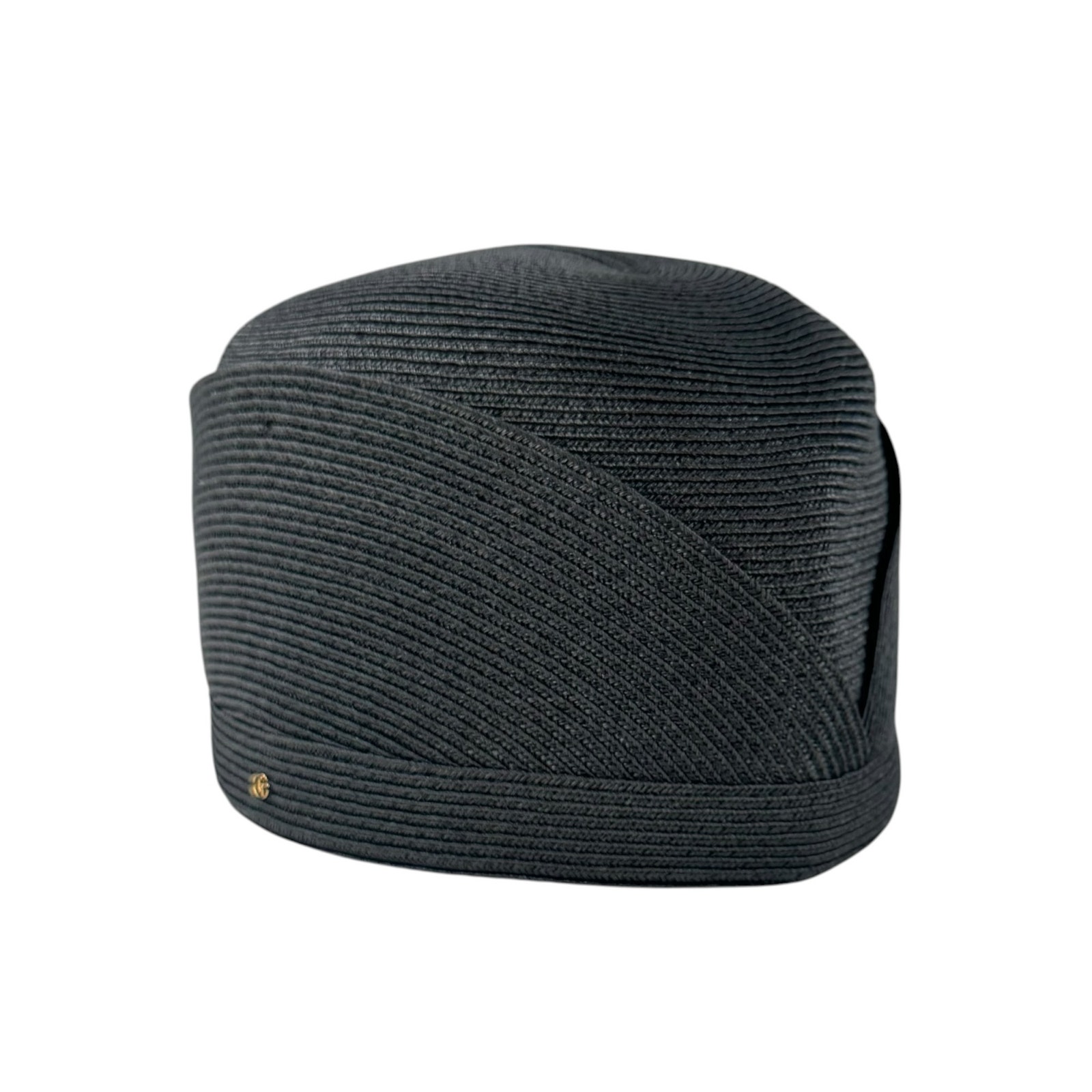 Gucci Raffia Pillbox Hat